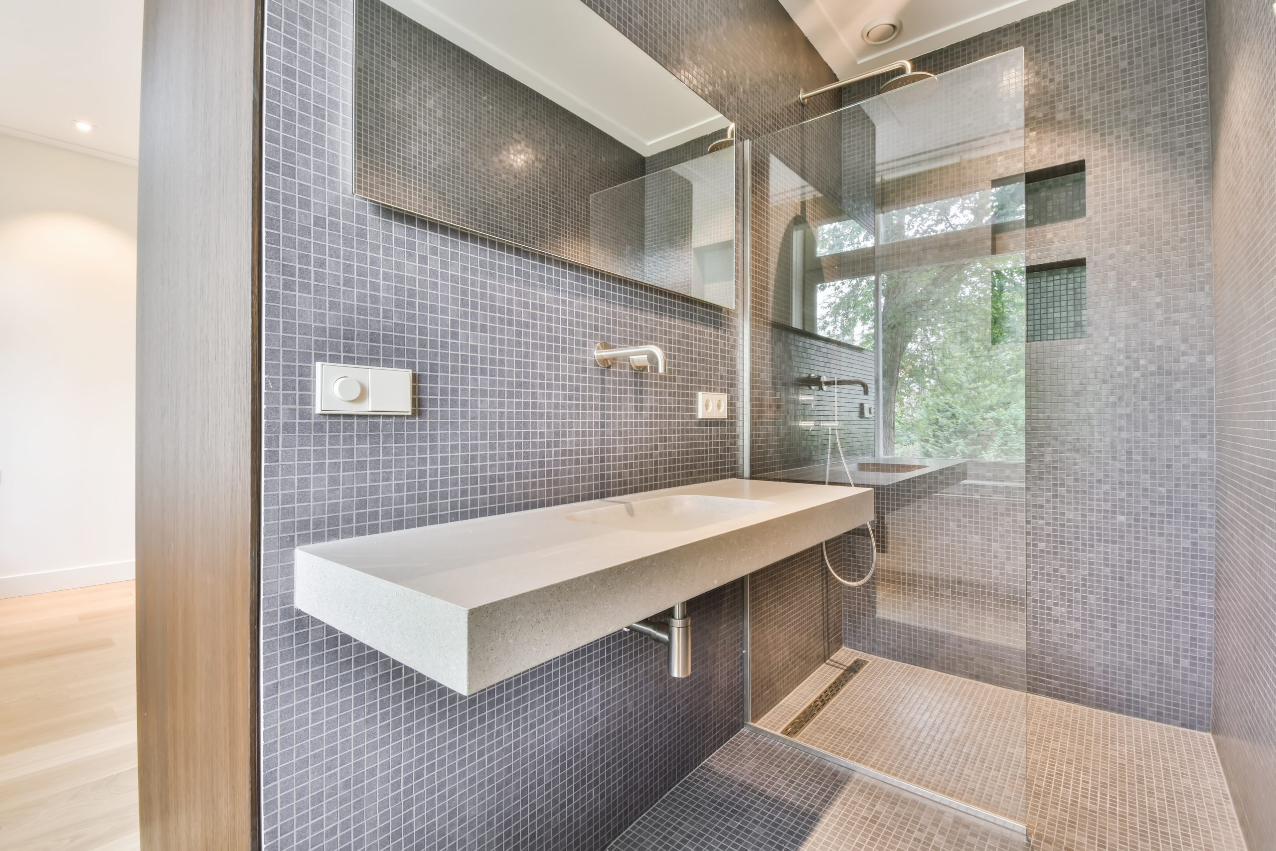 Stylish bathroom design